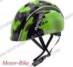 ВЕЛО КАСКА ЧЕРНА-ЗЕЛЕНА ДЕТСКА AWINA MOON HB10-8 NRG 2.0 M